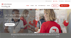 Desktop Screenshot of frivillig.dk